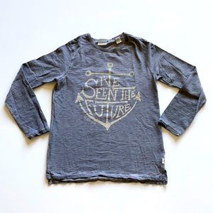 Scotch and Soda long sleeve graphic tee